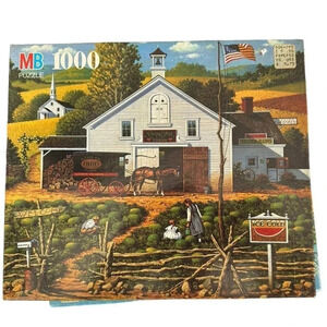 Charles Wysockis MB 1000 Piece Puzzle Fully Interlocking 22X26 Unopened 4679-6